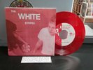 White Stripes LET'S SHAKE HANDS Italy Records 1998 Red Vinyl George Washington