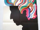 VINYL LP RECORD BOB DYLAN GREATEST HITS INSERT POSTER by MILTON GLASER, NICE