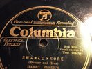 78 rpm; Harry Reser's Syncopators; Swanee Shore & Meet Me In    Columbia 1087-D