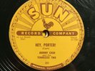 Memphis Rockabilly 78 Johnny Cash - Hey Porter/Cry Cry Cry SUN 221