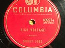 Rockabilly 78 Bobby Lord - High Voltage COLUMBIA