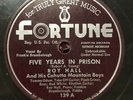 Michigan Country Bop 78 Roy Hall - Five Years In Prison FORTUNE 139