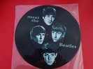LP - Picture Disc  -  Meet the Beatles  - Mint - Rar