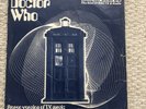 Doctor Dr Who Soundtrack 45 rpm Vinyl Single 7” BBC Records 1973 VG+ RARE