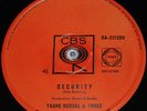 RARE Garage 45 THANE RUSSAL & THREE Security / Your Love IS Burning Me CBS
