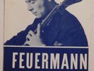 EMANUEL FEUERMANN vintage flyer program SF March 24 vintage cello