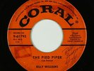 R&B Popcorn 45 - Billy Williams - The Pied Piper - Coral - mp3