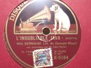 78 TOURS/GERMAINE LIX/GRAMOPHONE K5184/L'INOUBLIABLE JAVA/LA JAVA DES CLOCHARDS