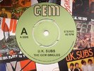 UK SUBS - The Gem Singles - Vinyl (gatefold 180 gram coloured vinyl LP)
