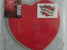 Yeah Yeah Yeahs - Cheated Hearts - Red Heart Shaped Vinyl Single & Tatoo New