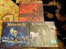 MEGADETH RUST IN PEACE BLUE PEACE SELLS PURPLE DYSTOPIA RED LIMITED VINYL 3 LPs