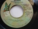 QUEEN, Bohemian Rhapsody/I'm In Love With My Car, 45, NEAR MINT, no scuffs