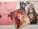 Sophia Loren Red Wax Golden Star in Screen Music 11 w/ Huge Book 1968 Japan