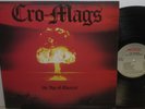 CRO-MAGS - THE AGE OF QUARREL - HARDCORE PUNK - NM- VINYL