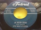 1955 Blues Piano 45 : Little Willie Littlefield   Jim Wilson Boogie   Federal