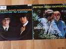 PETER AND GORDON Nice pair of original 1960's LP's UK Columbia