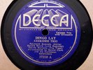 Calypso 78rpm KESKIDEE TRIO - Dingo Lay/Young Girl's Touch DECCA 17250 V to V+