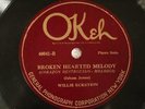 JAZZ WILLIE ECKSTEIN Broken Hearted Melody OKEH 40041 E-V++