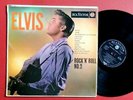 ELVIS PRESLEY MONO UK 1ST LP 1956 ROCK 'N ROLL NO.2 RCA VICTOR SILVER SPOT NICE