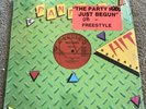 Vinyl Record Single FREESTYLE THE PARTY HAS JUST BEGUN PANDISC 1989 NM/MINT