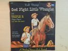 Mickey Mouse Club RED Record Walt Disney's GOOD NIGHT LITTLE WRANGLER 78rpm 50s