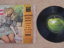 MARY HOPKIN 7' EP ISRAEL San Remo Lontano Dagli Occhi+3 1969 APPLE Hebrew Print