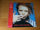 LP SIMPLY RED MEN AND WOMEN JAPAN OBI