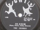 THE CHORDS 78rpm SH-BOOM/CROSS OVER THE BRIDGE on Cat label 1954 R&B. Plays well
