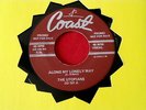 UTOPIANS  ALONG MY LONELY WAY  RARE BROWN WAX  UNPLAYED  PROMO    DOO WOP 45