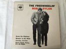 The Freewheelin' Bob Dylan EP 1965 Orig Allan's OZ ONLY CBS MONOAURAL BG225068