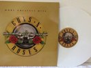 Guns N' Roses More Greatest Hits White Colored Vinyl LP Record with Poster