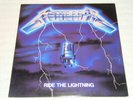 Metallica  Ride The Lightning Lp u.s. elektra pressing