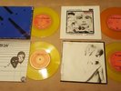 U2 IRISH Out of Control RARE ORANGE VINYL CBS 7951 + 3 x IRISH Yellow Vinyl