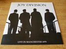 JOY DIVISION   - live in manchester 79 - 10' CLEAR VINYL - punk