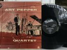 ART PEPPER QUARTET Self Titled TAMPA RS1001 LP mono Black Label Ultrasonic Clesn