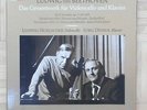 HOELSCHER & DEMUS BEETHOVEN COMPLETE WORKS FOR CELLO & PIANO 3 x LP BASF STEREO