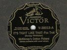McKINNEY'S COTTON PICKERS  78 RPM  