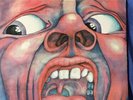 King Crimson In The Court Of The Crimson King Island Pink Rim UK LP Prog Classic
