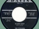 PYRAMIDS At Any Cost / Okay Baby  45rpm Davis 1956 NYC doo-wop