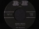 DEL-RAYS: Night Prowl / Windy And Warm 45 Hear  (killer R&B Surf instro)