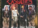 The casualties die hards RED vinyl lp record - SIGNED - 2001