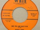 Whiz 1501 - Randy King - Since You Came Back to Me - rockabilly rocker 45rpm