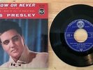 RARE FRENCH EP ELVIS PRESLEY STUCK ON YOU 2nd PRESSING RECORD W/ RAREST SLEEVE