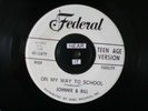 JOHNNIE & BILL OBSCURE 1962 R&B / SOUL / BLUES ON FEDERAL (PROMO) (VG++) LISTEN