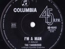 YARDBIRDS 45: I'M A MAN/I'M NOT TALKING  AUSSIE  COLUMBIA  4649  EX/EX  1965