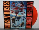 Guns 'N Roses - Appetite For Destruction Robot Re-LP Red Color Vinyl Rare EX/EX