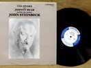SPOKEN WORD LP: THE SNAKE / JOHNNY BEAR,  READ BY AUTHOR JOHN STEINBECK TC 1750