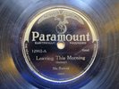 MA RAINEY 78 PARAMOUNT 12902 LEAVING THIS MORNING