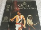 QUEEN WE WILL ROCK RIO JAPAN LIMITED EDITION LP CLEAR VINYL Freddie Mercury