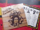 THE WAILERS-BURNIN,1973 PINK RIM LP,EX++